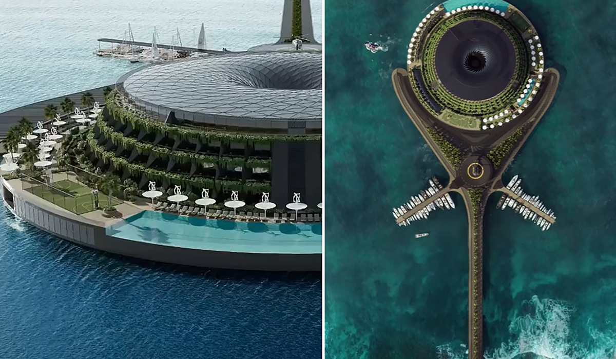 Qatar Plans to Construct a Floating Eco-Hotel 